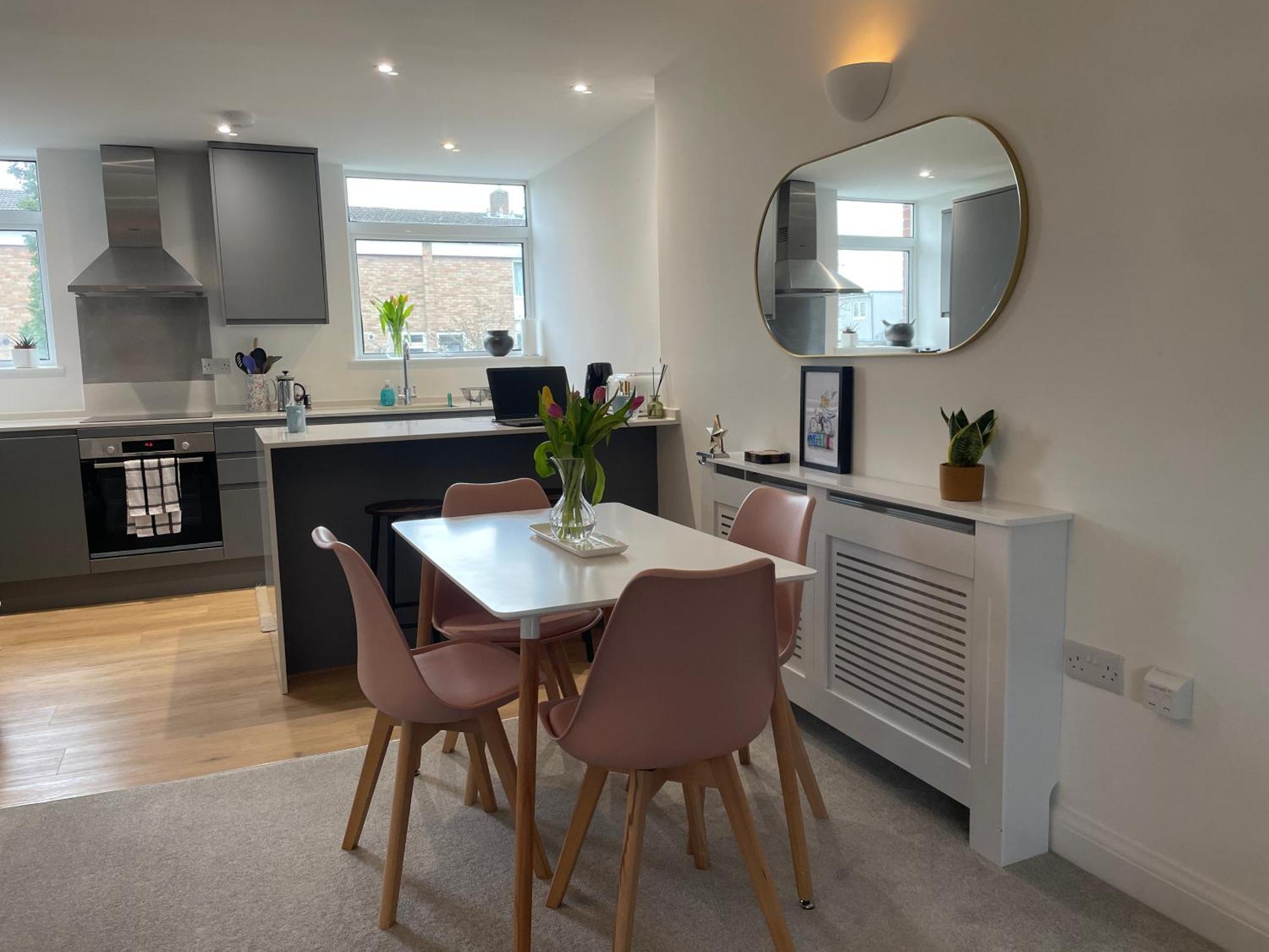 Ferienwohnung Modern And Comfortable Flat With Private Parking Oxford Exterior foto